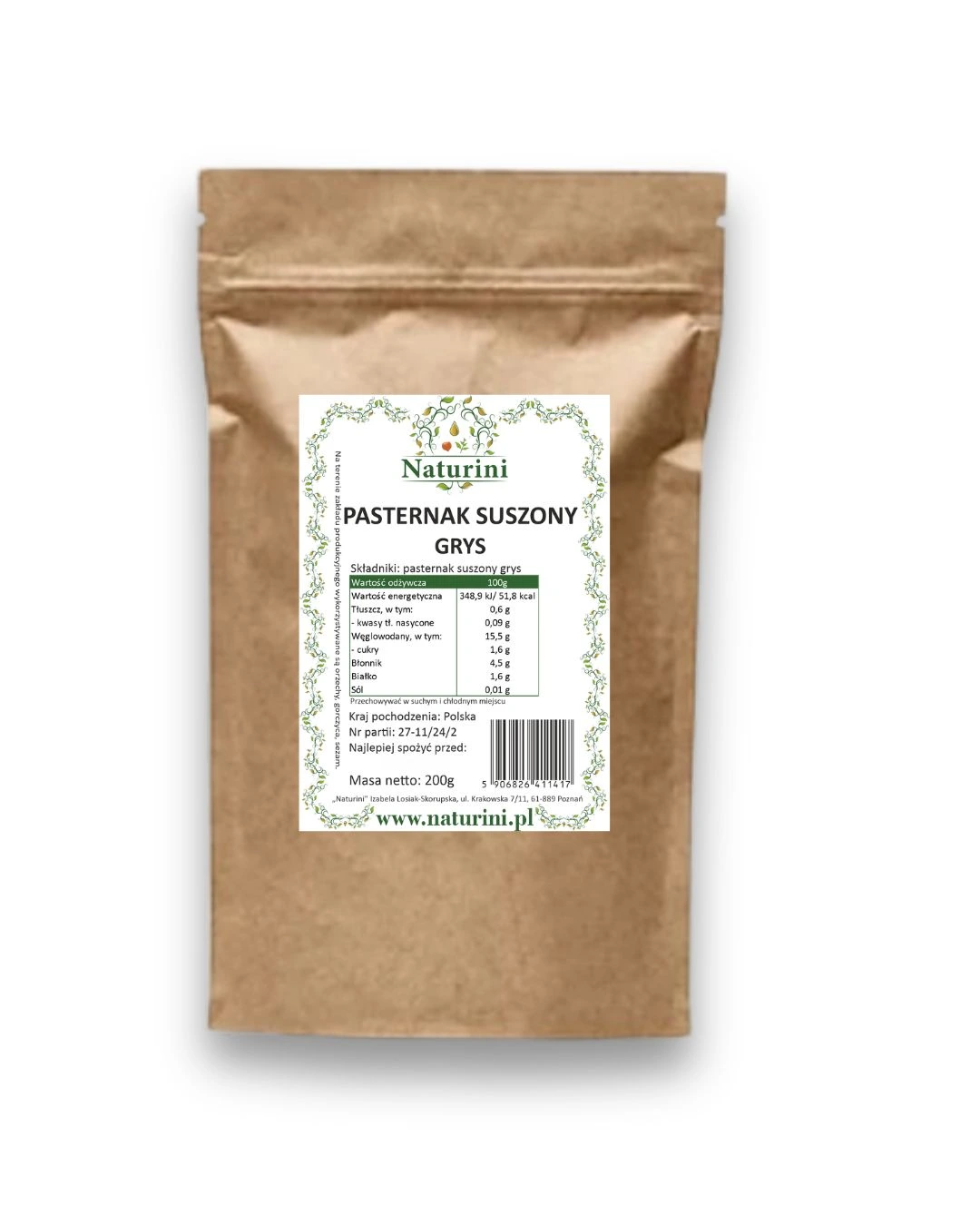 pasternak doypack Naturini